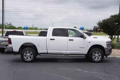 Bright White Clearcoat 2025 RAM 2500 Big Horn