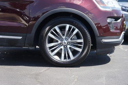 Burgundy 2019 Ford Explorer Platinum
