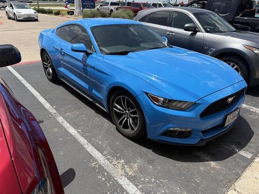 Grabber Blue 2017 Ford Mustang EcoBoost Premium