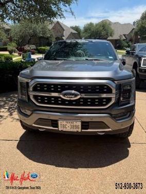 Gray Metallic 2022 Ford F-150 Platinum