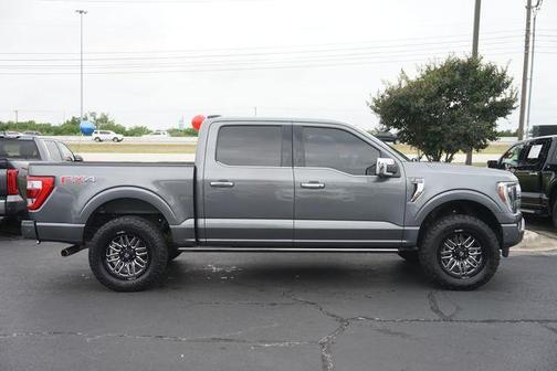 Gray Metallic 2022 Ford F-150 Platinum
