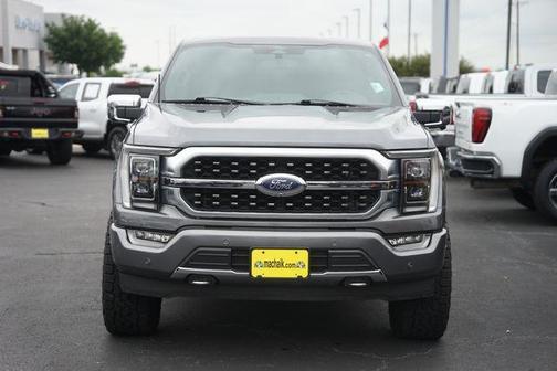 Gray Metallic 2022 Ford F-150 Platinum