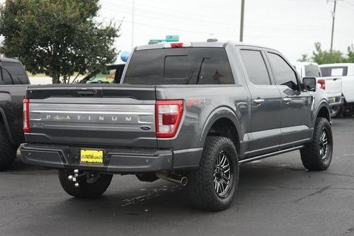 Gray Metallic 2022 Ford F-150 Platinum