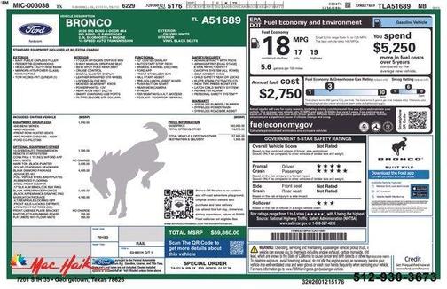 2026 Ford Bronco Big Bend