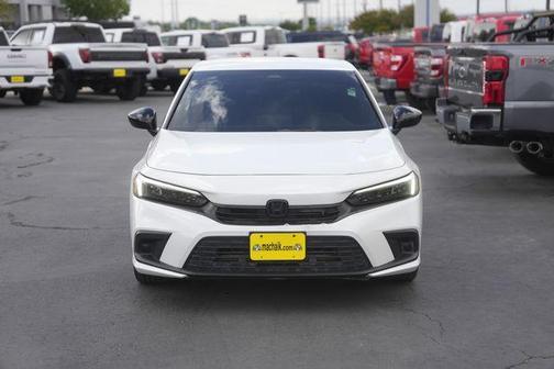 Platinum White Pearl 2024 Honda Civic Sport