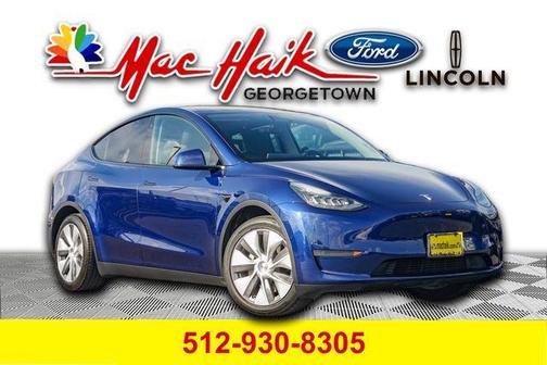 Deep Blue Metallic 2022 Tesla Model Y Long Range
