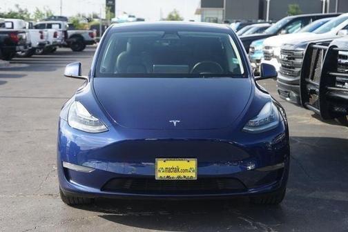 Deep Blue Metallic 2022 Tesla Model Y Long Range