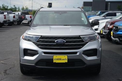 Iconic Silver Metallic 2022 Ford Explorer XLT