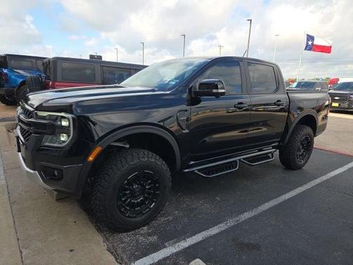 Shadow Black 2025 Ford Ranger Lariat