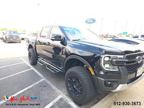Shadow Black 2025 Ford Ranger Lariat