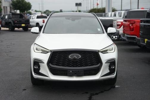 Radiant White 2023 INFINITI QX50 SPORT