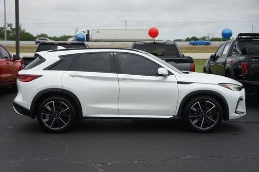 Radiant White 2023 INFINITI QX50 SPORT