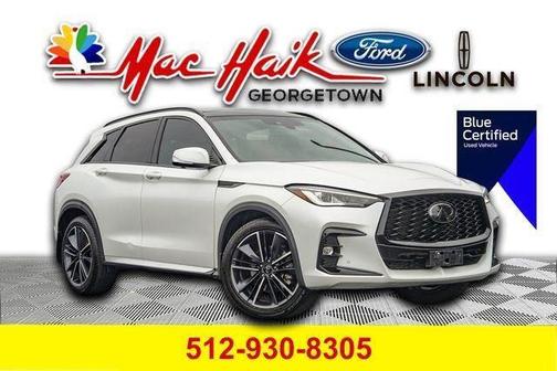 Radiant White 2023 INFINITI QX50 SPORT