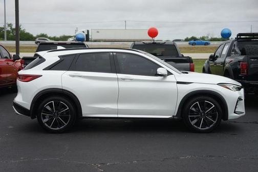 Radiant White 2023 INFINITI QX50 SPORT
