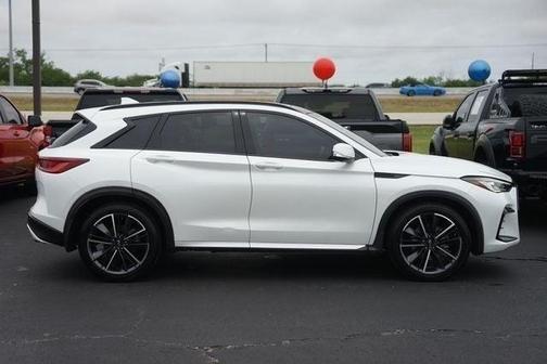 Radiant White 2023 INFINITI QX50 SPORT