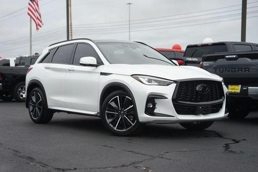 Radiant White 2023 INFINITI QX50 SPORT