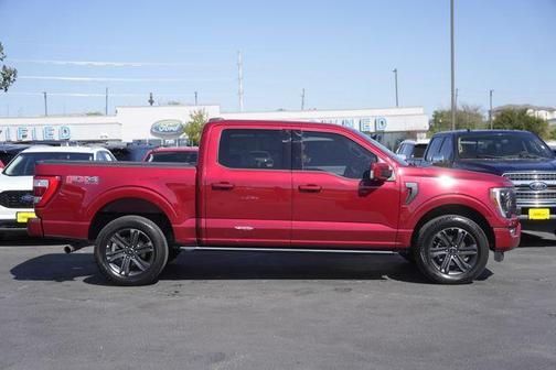 Red Metallic 2023 Ford F-150 Lariat