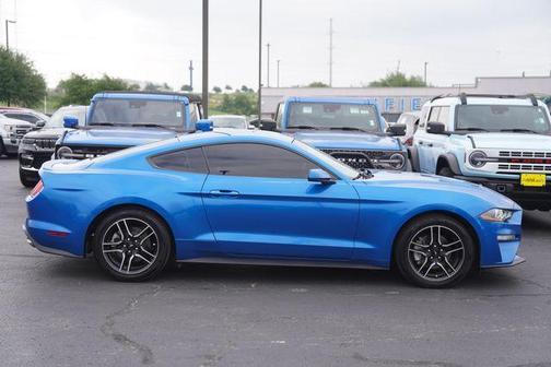 Blue Metallic 2019 Ford Mustang EcoBoost