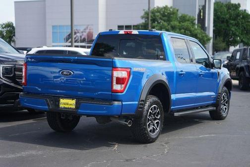 Velocity Blue Metallic 2021 Ford F-150 Lariat