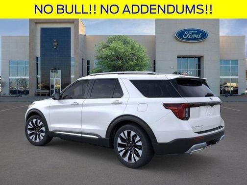 Star White 2026 Ford Explorer Platinum