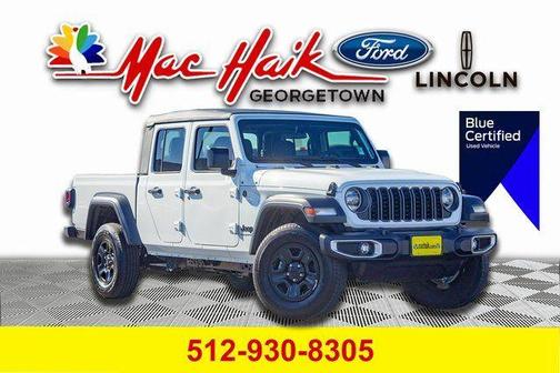 Bright White Clearcoat 2025 Jeep Gladiator Sport
