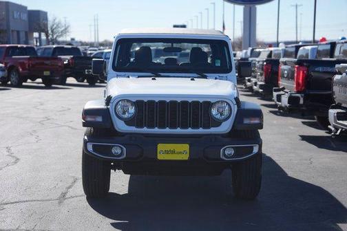 Bright White Clearcoat 2025 Jeep Gladiator Sport