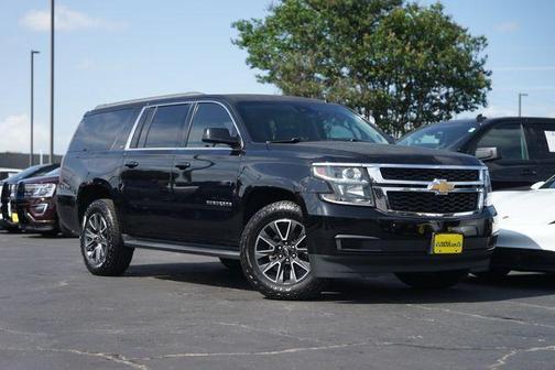 Black 2018 Chevrolet Suburban LT
