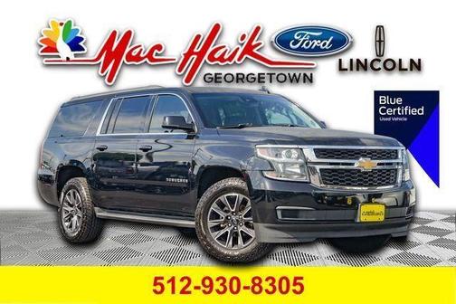 Black 2018 Chevrolet Suburban LT