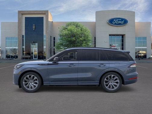Blue 2026 Lincoln Aviator Premiere