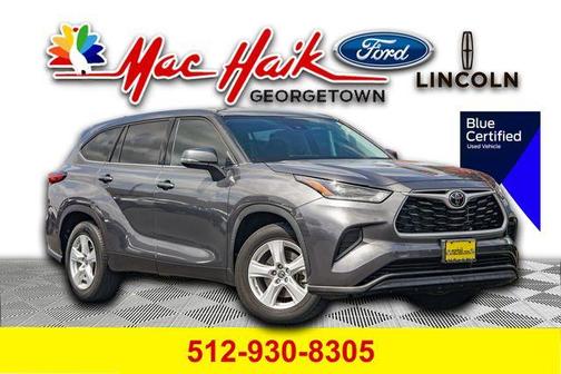 Magnetic Gray Metallic 2021 Toyota Highlander L