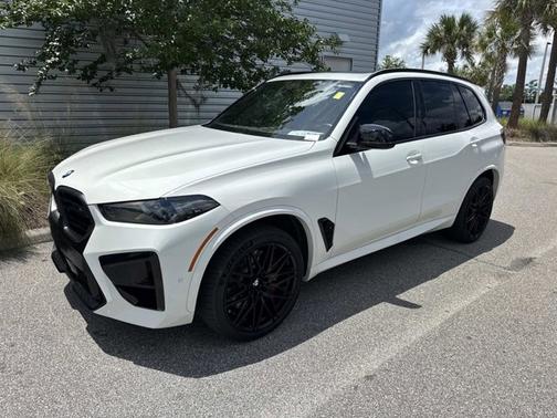 Alpine White 2025 BMW X5 M Competition