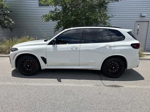 Alpine White 2025 BMW X5 M Competition