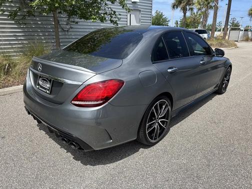 Gray 2021 Mercedes-Benz C-Class AMG C 43