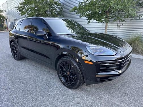 Black Metallic 2025 Porsche Cayenne
