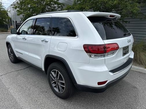 Bright White Clearcoat 2020 Jeep Grand Cherokee Limited
