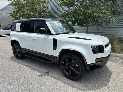 Fuji White 2026 Land Rover Defender V8