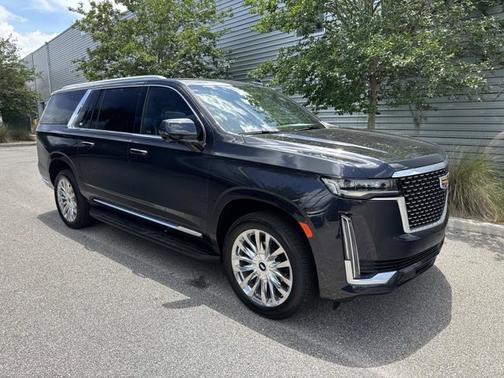 Galactic Gray Metallic 2024 Cadillac Escalade ESV 4WD Premium Luxury