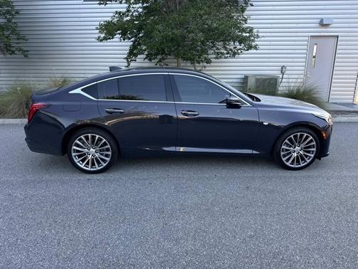 Midnight Sky Metallic 2024 Cadillac CT5 Premium Luxury