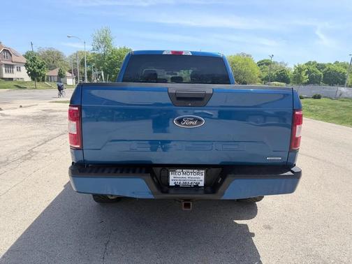 Blue 2018 Ford F-150 XLT