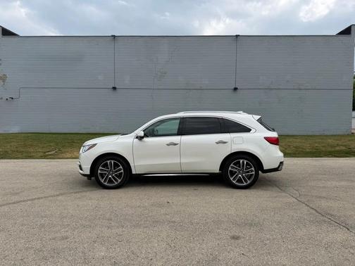 White Diamond Pearl 2017 Acura MDX 3.5L