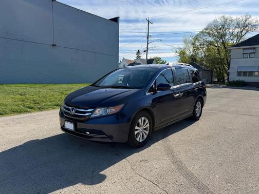 Blue 2016 Honda Odyssey EX-L