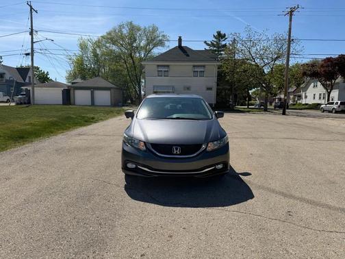 Gray 2015 Honda Civic EX-L