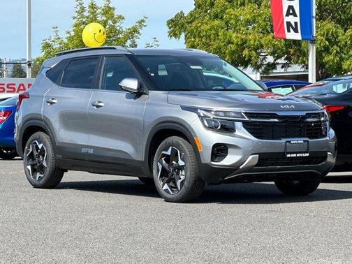 Steel Gray 2026 Kia Seltos EX