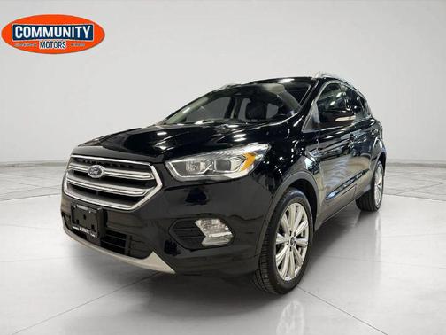Shadow Black 2017 Ford Escape Titanium