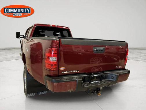 RED 2013 GMC Sierra 3500 Denali