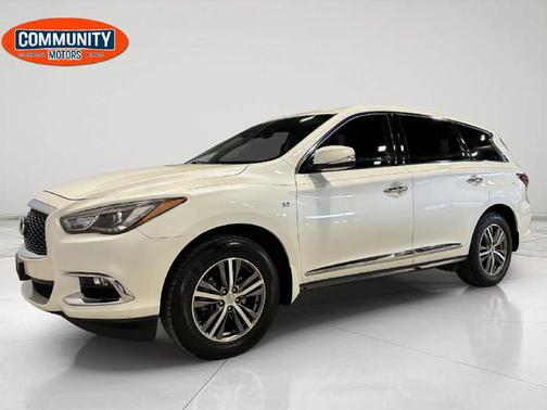 WHITE 2019 INFINITI QX60 Pure