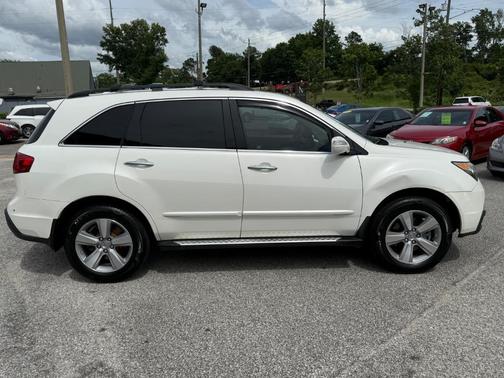 Aspen White Pearl 2011 Acura MDX 3.7L Technology
