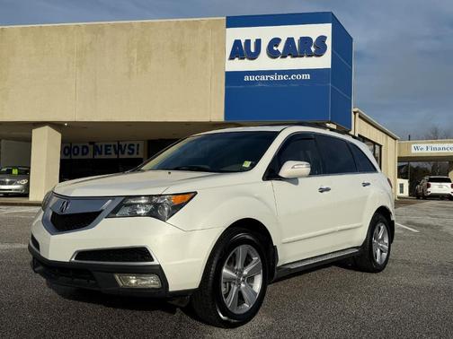 Aspen White Pearl 2011 Acura MDX 3.7L Technology