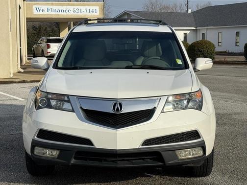 Aspen White Pearl 2011 Acura MDX 3.7L Technology