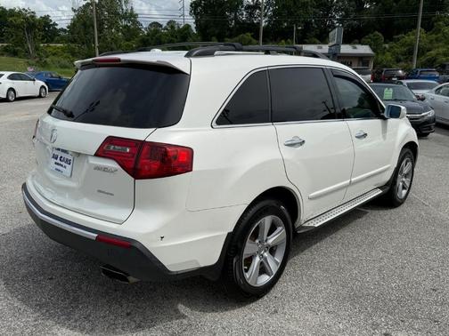 Aspen White Pearl 2011 Acura MDX 3.7L Technology